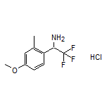 2,2,2-Trifluoro-1-(4-methoxy-2-methylphenyl)ethanamine Hydrochloride