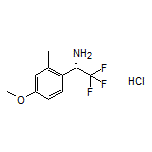(S)-2,2,2-Trifluoro-1-(4-methoxy-2-methylphenyl)ethanamine Hydrochloride