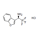 (R)-1-(Benzofuran-3-yl)-2,2,2-trifluoroethanamine Hydrochloride