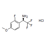 (R)-2,2,2-Trifluoro-1-(2-fluoro-4-methoxyphenyl)ethanamine Hydrochloride