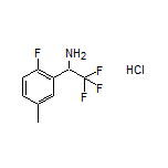 2,2,2-Trifluoro-1-(2-fluoro-5-methylphenyl)ethanamine Hydrochloride