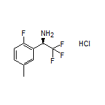 (R)-2,2,2-Trifluoro-1-(2-fluoro-5-methylphenyl)ethanamine Hydrochloride