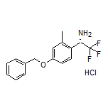 (S)-1-[4-(Benzyloxy)-2-methylphenyl]-2,2,2-trifluoroethanamine Hydrochloride