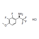 (R)-1-(2,3-Difluoro-4-methoxyphenyl)-2,2,2-trifluoroethanamine Hydrochloride