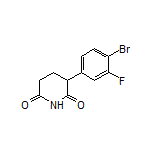 3-(4-Bromo-3-fluorophenyl)piperidine-2,6-dione