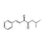 (E)-6-Methyl-1-phenyl-1-heptene-3,4-dione