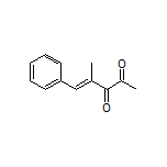 (E)-4-Methyl-5-phenyl-4-pentene-2,3-dione