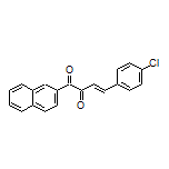 (E)-4-(4-Chlorophenyl)-1-(2-naphthyl)-3-butene-1,2-dione