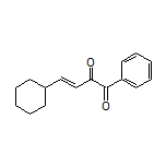 (E)-4-Cyclohexyl-1-phenyl-3-butene-1,2-dione