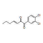 (E)-1-(3,4-Dichlorophenyl)-3-heptene-1,2-dione