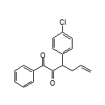 3-(4-Chlorophenyl)-1-phenyl-5-hexene-1,2-dione