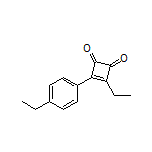 3-Ethyl-4-(4-ethylphenyl)-3-cyclobutene-1,2-dione