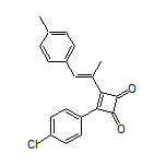 (E)-3-(4-Chlorophenyl)-4-[1-(p-tolyl)-1-propen-2-yl]-3-cyclobutene-1,2-dione