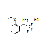 (S)-2,2,2-Trifluoro-1-(2-isopropoxyphenyl)ethanamine Hydrochloride