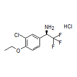(R)-1-(3-Chloro-4-ethoxyphenyl)-2,2,2-trifluoroethanamine Hydrochloride