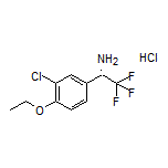 (S)-1-(3-Chloro-4-ethoxyphenyl)-2,2,2-trifluoroethanamine Hydrochloride