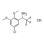 1-(5-Chloro-2,3-dimethoxyphenyl)-2,2,2-trifluoroethanamine Hydrochloride