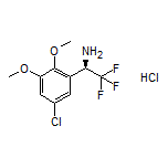 (R)-1-(5-Chloro-2,3-dimethoxyphenyl)-2,2,2-trifluoroethanamine Hydrochloride