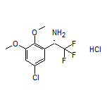 (S)-1-(5-Chloro-2,3-dimethoxyphenyl)-2,2,2-trifluoroethanamine Hydrochloride
