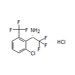 (S)-1-[2-Chloro-6-(trifluoromethyl)phenyl]-2,2,2-trifluoroethanamine Hydrochloride