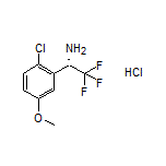 (S)-1-(2-Chloro-5-methoxyphenyl)-2,2,2-trifluoroethanamine Hydrochloride