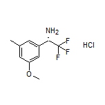 (S)-2,2,2-Trifluoro-1-(3-methoxy-5-methylphenyl)ethanamine Hydrochloride