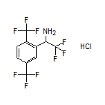 1-[2,5-Bis(trifluoromethyl)phenyl]-2,2,2-trifluoroethanamine Hydrochloride