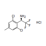 (R)-1-(2,6-Dichloro-4-methylphenyl)-2,2,2-trifluoroethanamine Hydrochloride