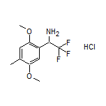 1-(2,5-Dimethoxy-4-methylphenyl)-2,2,2-trifluoroethanamine Hydrochloride