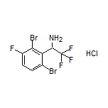 1-(2,6-Dibromo-3-fluorophenyl)-2,2,2-trifluoroethanamine Hydrochloride
