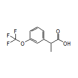 2-[3-(Trifluoromethoxy)phenyl]propanoic Acid