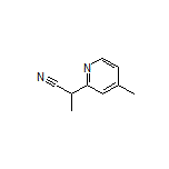 2-(4-Methylpyridin-2-yl)propanenitrile