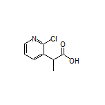 2-(2-Chloropyridin-3-yl)propanoic Acid