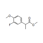 Methyl 2-(3-Fluoro-4-methoxyphenyl)propanoate