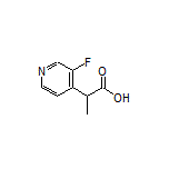 2-(3-Fluoropyridin-4-yl)propanoic Acid