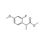 Methyl 2-(2-Fluoro-4-methoxyphenyl)propanoate