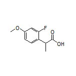 2-(2-Fluoro-4-methoxyphenyl)propanoic Acid