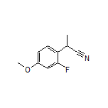 2-(2-Fluoro-4-methoxyphenyl)propanenitrile