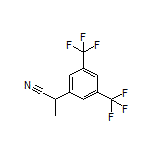 2-[3,5-Bis(trifluoromethyl)phenyl]propanenitrile