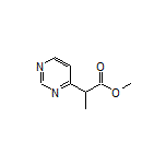 Methyl 2-(Pyrimidin-4-yl)propanoate