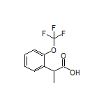 2-[2-(Trifluoromethoxy)phenyl]propanoic Acid