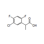 2-(5-Chloro-2,4-difluorophenyl)propanoic Acid