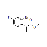 Methyl 2-(2-Bromo-4-fluorophenyl)propanoate