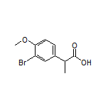 2-(3-Bromo-4-methoxyphenyl)propanoic Acid