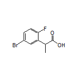 2-(5-Bromo-2-fluorophenyl)propanoic Acid