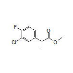 Methyl 2-(3-Chloro-4-fluorophenyl)propanoate
