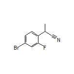 2-(4-Bromo-2-fluorophenyl)propanenitrile