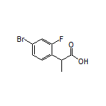 2-(4-Bromo-2-fluorophenyl)propanoic Acid