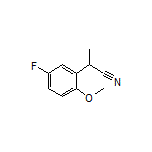 2-(5-Fluoro-2-methoxyphenyl)propanenitrile