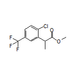 Methyl 2-[2-Chloro-5-(trifluoromethyl)phenyl]propanoate